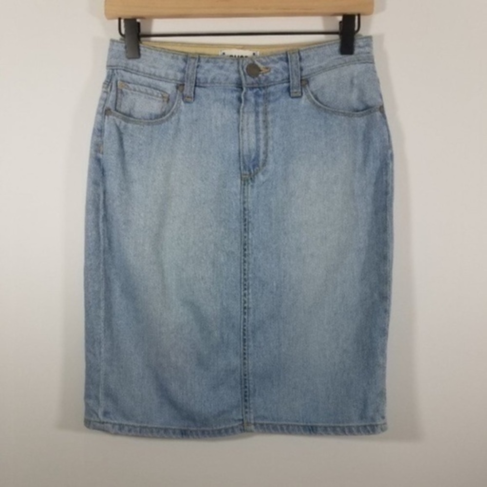 PAIGE Light Blue Jean Skirt size 26
